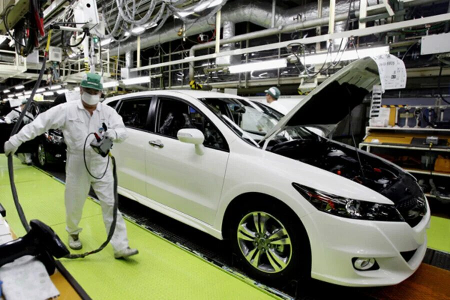 Автомобилестроение Японии. Промышленность Японии. Автомобильная промышленность. Автозавод Тойота.