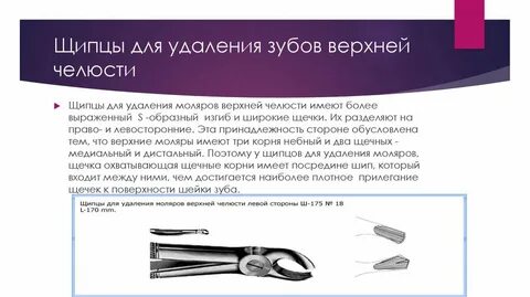 Инструменты моляра