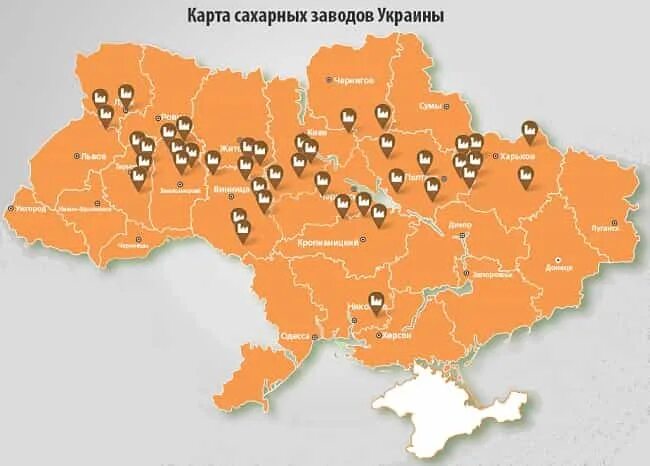 Сколько нпз в украине. Сахарные заводы Украины на карте. Карта сахарных заводов Краснодар. НПЗ Украины на карте.