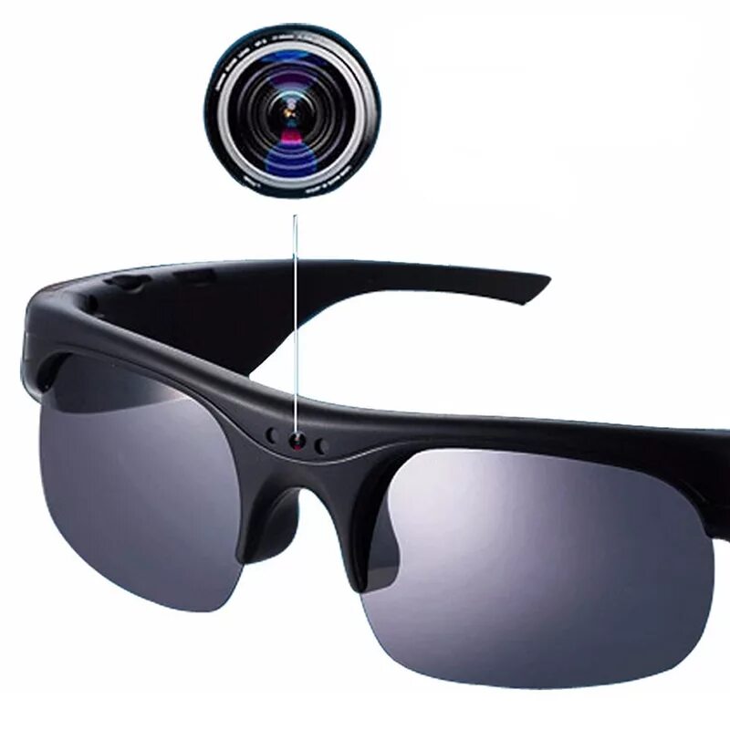 Очки телефон фото Беспроводные наушники Sunglasses Black (DD-Sunglasses) отзывы покупателей на М
