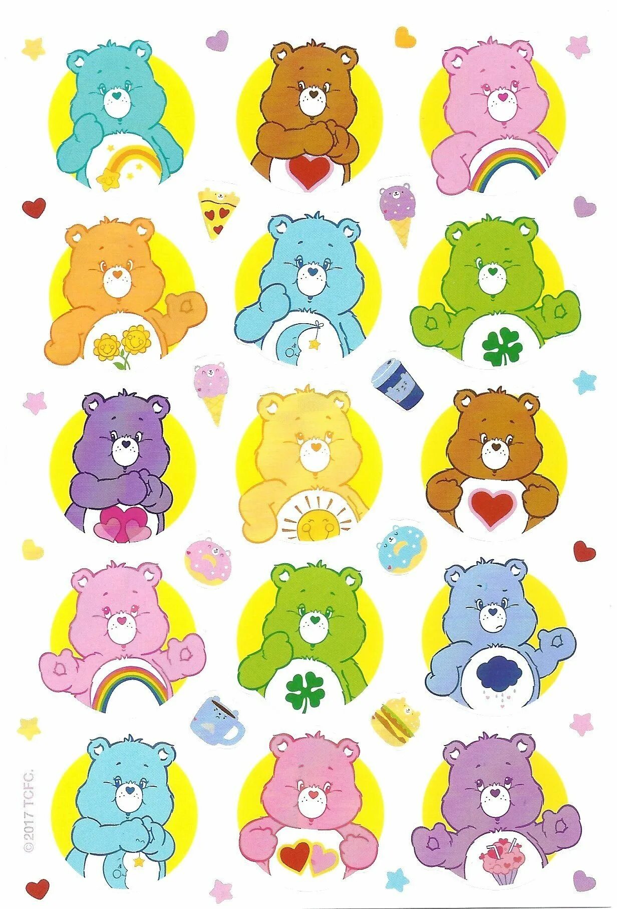 Игра мишка все стикеры. Мишки Кеар Беар. Наклейки Care Bears. Care Bears инди КИД. Заботливые мишки Care Bears.