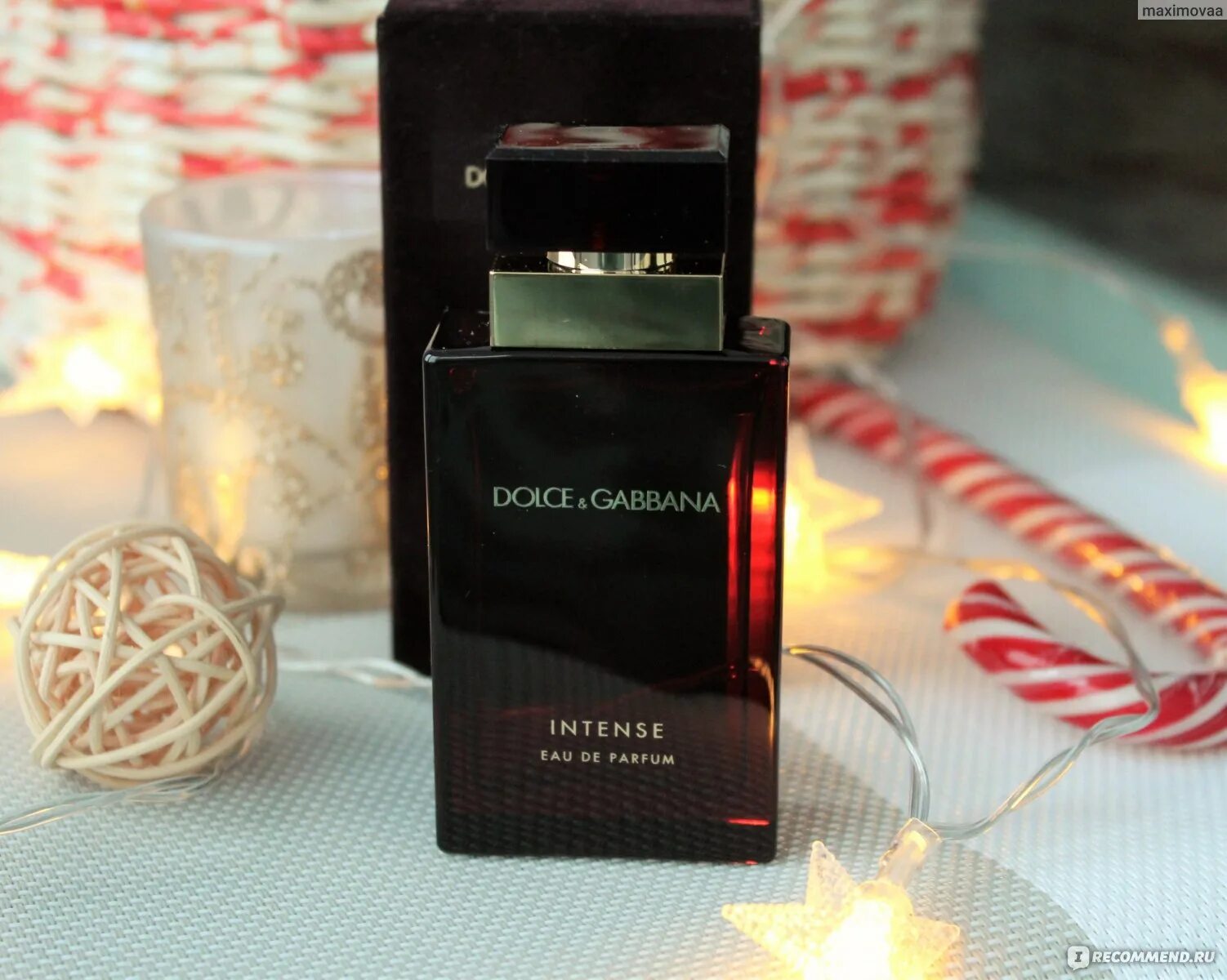 Dolce&Gabbana -pour femme intense -2013. Delicate парфюмерная вода.