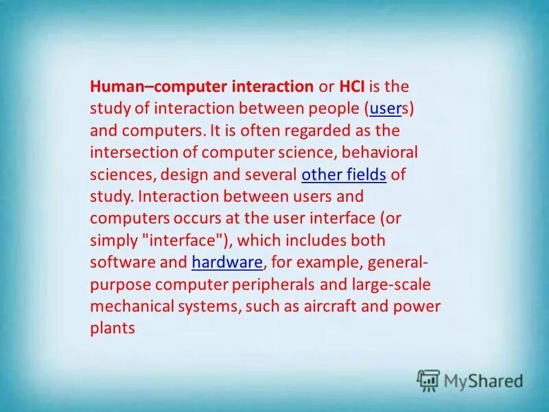 Hci ci 2