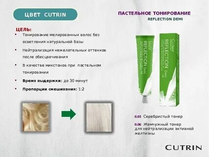 Тонирование пропорции
