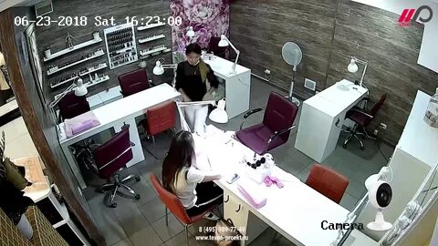 Камера в салоне красоты