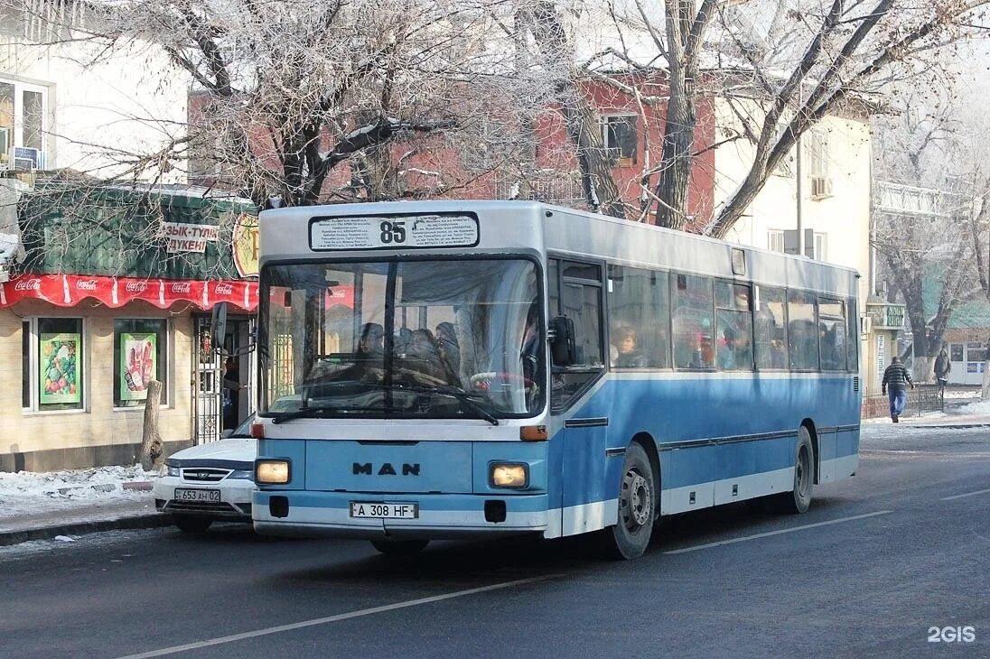 Отслеживание 85 автобуса