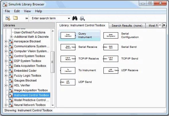 Libraries browser