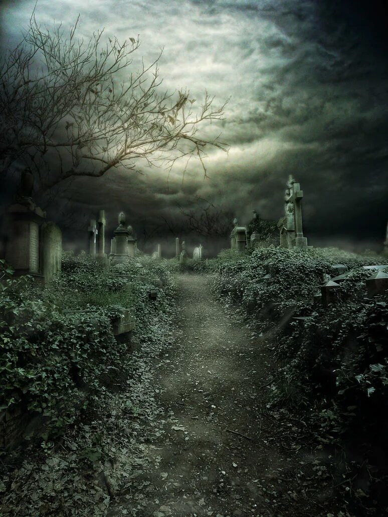 Мистические хорроры. Кладбище Сэдхилл. Готичное кладбище фэнтези арт. Готическое кладбище. Мрачное кладбище.