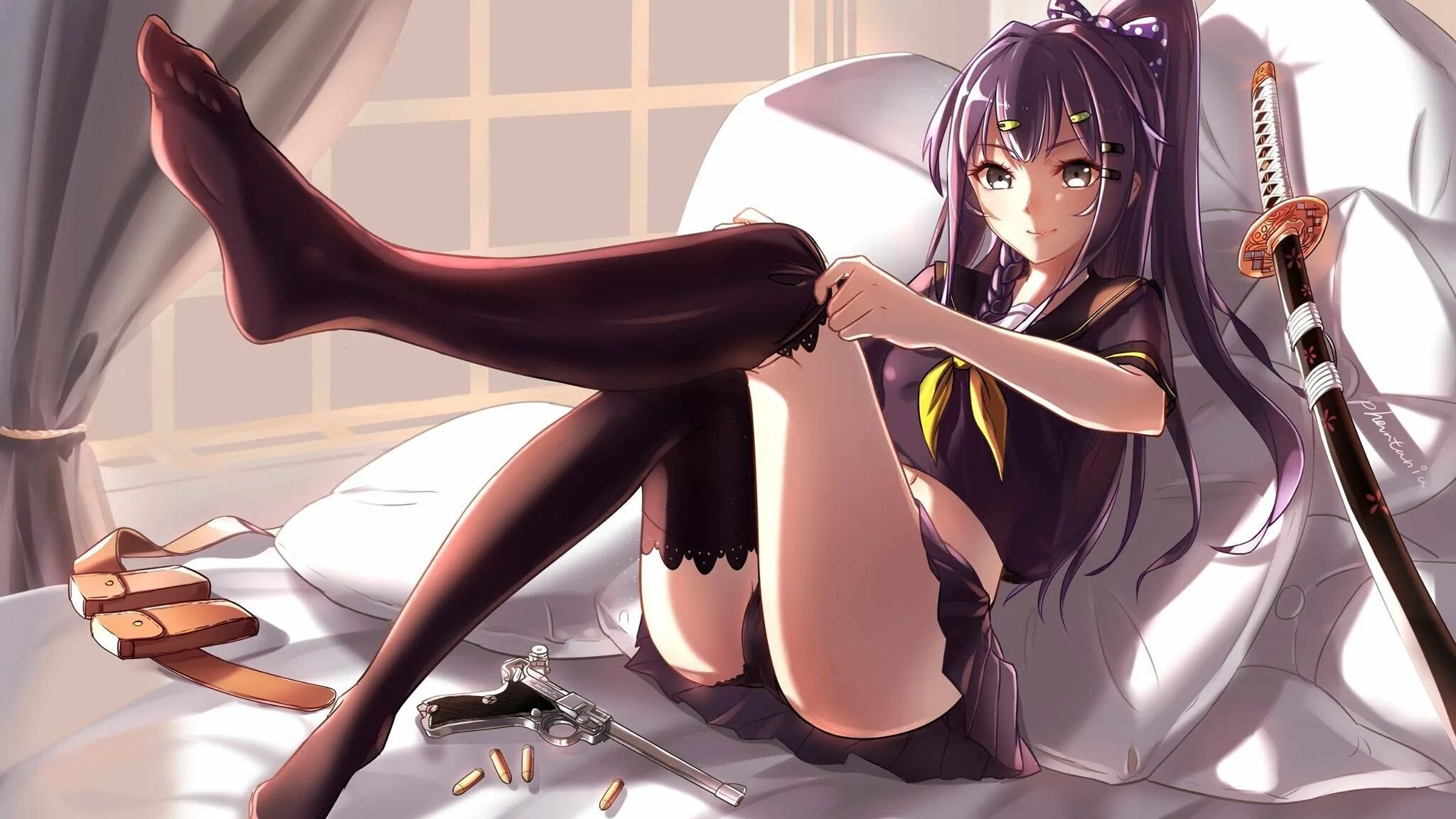 Аниме тян в чулках. Qys3 лин. Аниме в купальниках няшки. Твох тян в3. Shiramine rika.