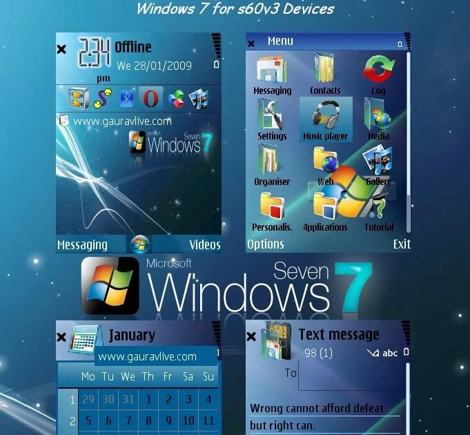 Message menu. Symbian s60. Symbian os Series 60 3rd Edition. Symbian и Microsoft Windows mobile.. Symbian os Интерфейс.