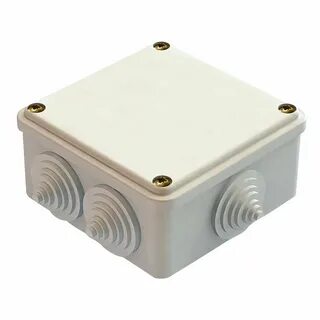 Коробка распределительная с крышкой 100х100х50
