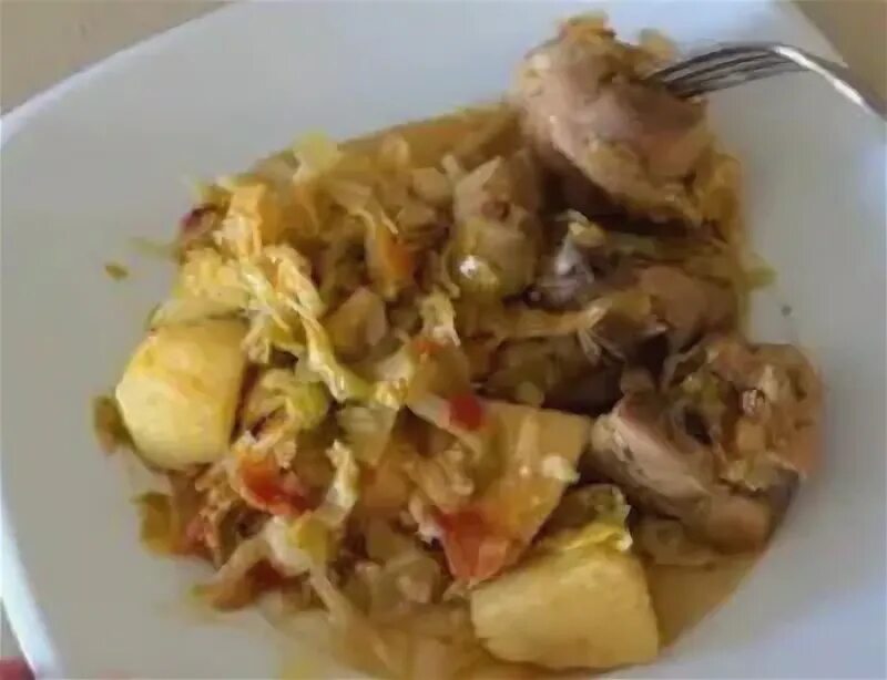 рагу с мясом и картофелем - YouTube