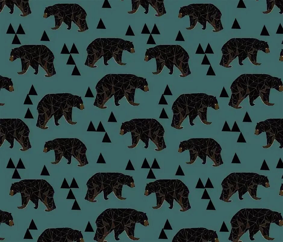 Bears pattern. Bears pattern