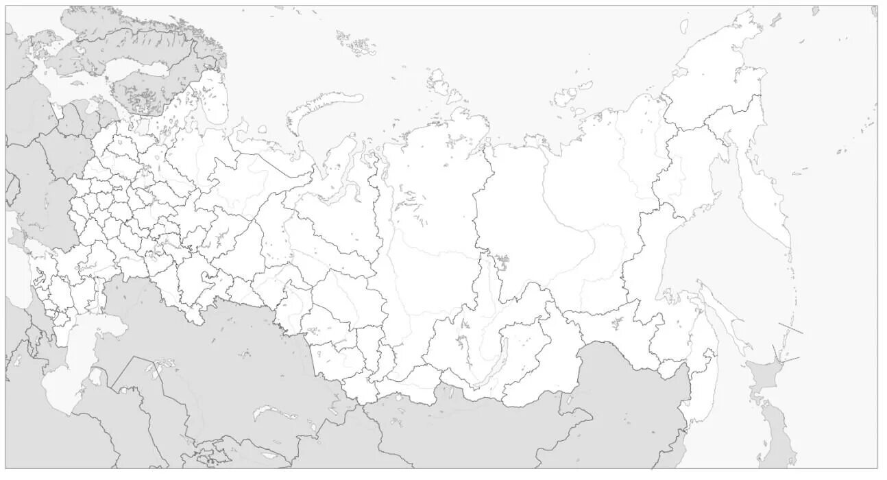 Контурная карта всей россии. Карта России раскраска. Карта России контур. Карта России разкурашка. Карта России черно белая.