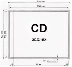 Максимальный размер cd. Размер коробки CD диска. Размер обложки диска. Размер обложки CD диска. Размер DVD обложки.