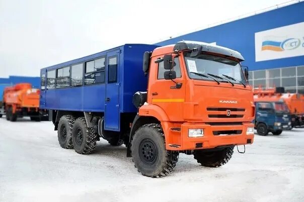 Автобус вахтовый 26+2 люкс УСТ 54535 Камаз 5350-66(D5) код модели: 4467 Купить А