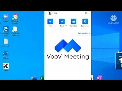Voov meeting на компьютере