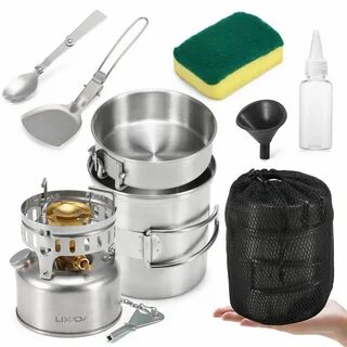 Набор kitchen collection для кемпинга 9 предметов
