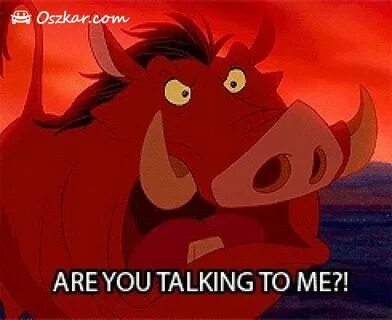 But you talking