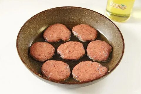 Котлеты из печени с мукой