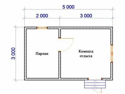 Баня 5х3