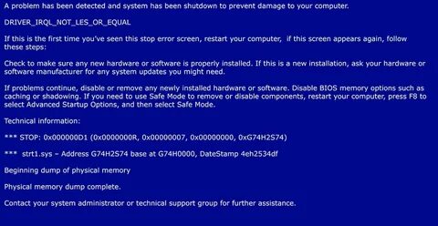 Error на русском