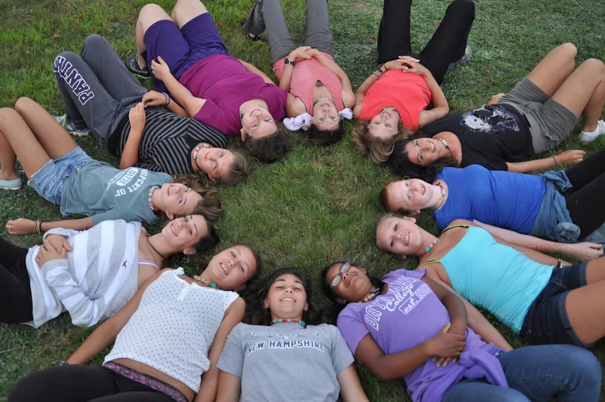 Camp group. Camp group