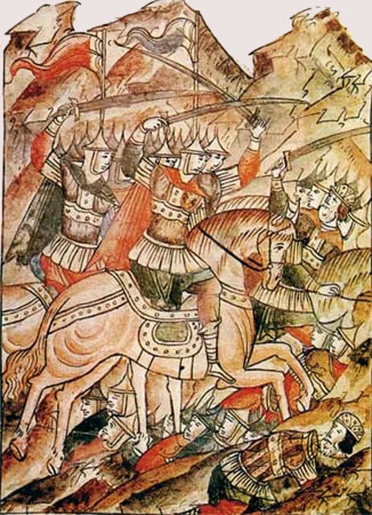 Битва на Сити 1238. Битва на реке сить. Битва Юрия Всеволодовича на р Сити.