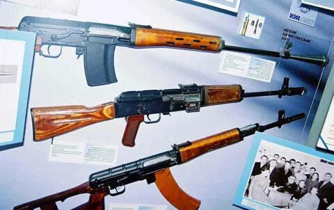 Первые автоматы ак