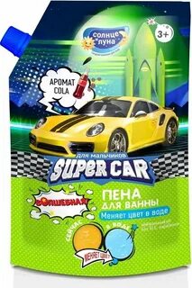 Детская цветная пена для ванной