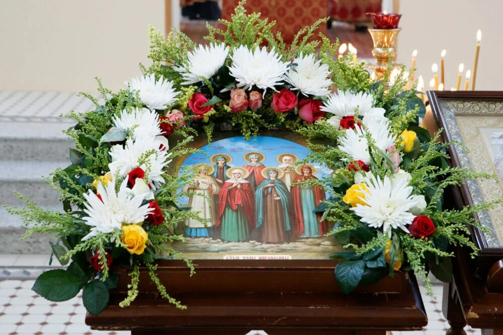 украшение иконы букв