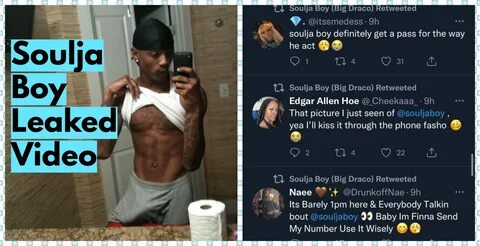 Soulja Boy OnlyFans Leaked Video Pics Photos Images Viral Online.