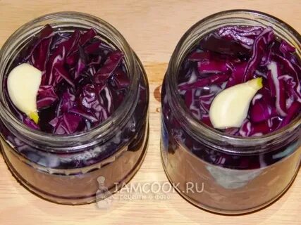 Рецепт мариновать краснокочанную капусту