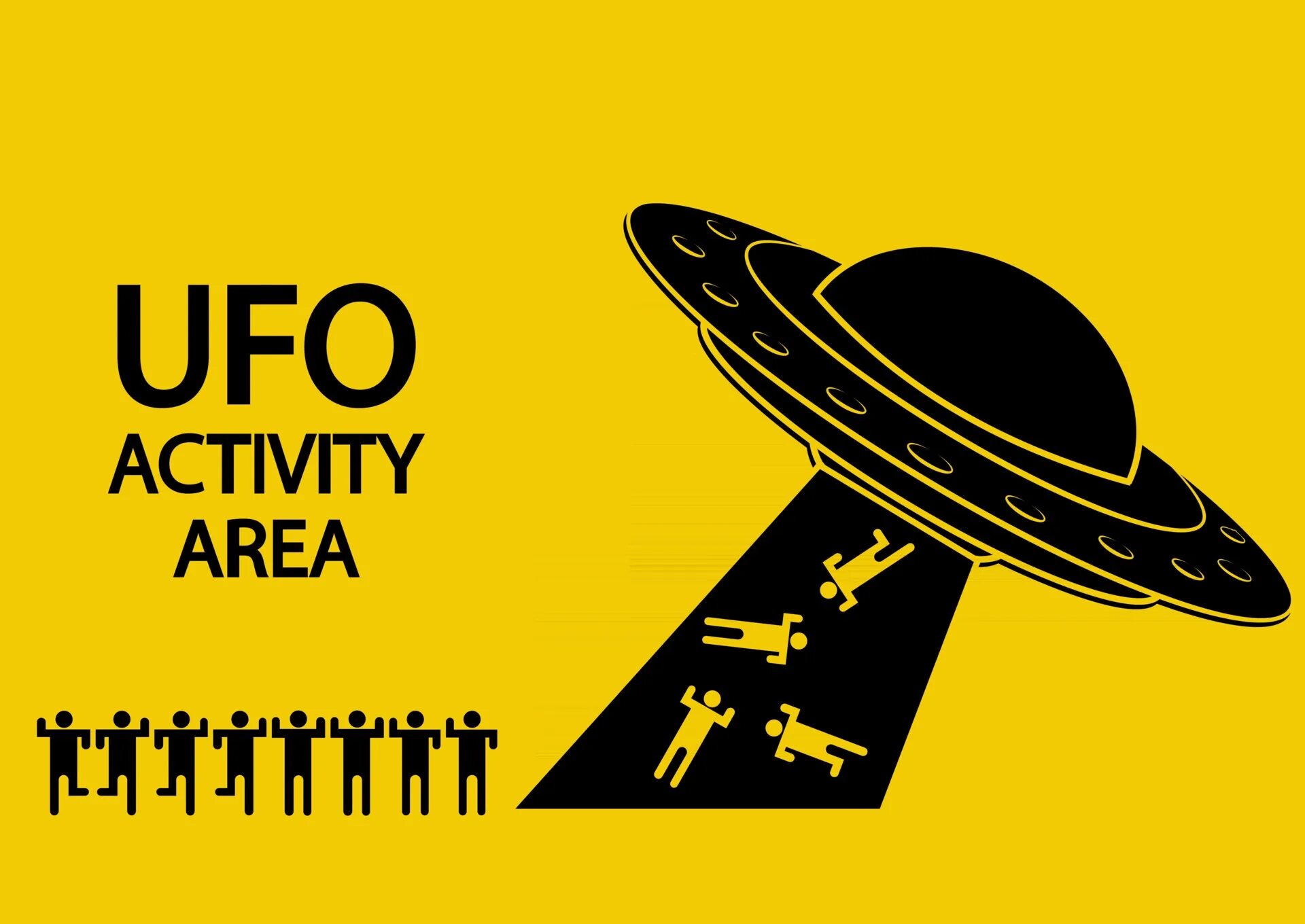 Activity area. UFO activity area. UFO logo. Табличка UFO activity area PNG. UFO activity area черно белый Постер.