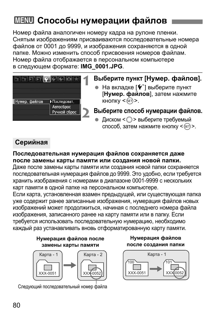 Способы нумерации