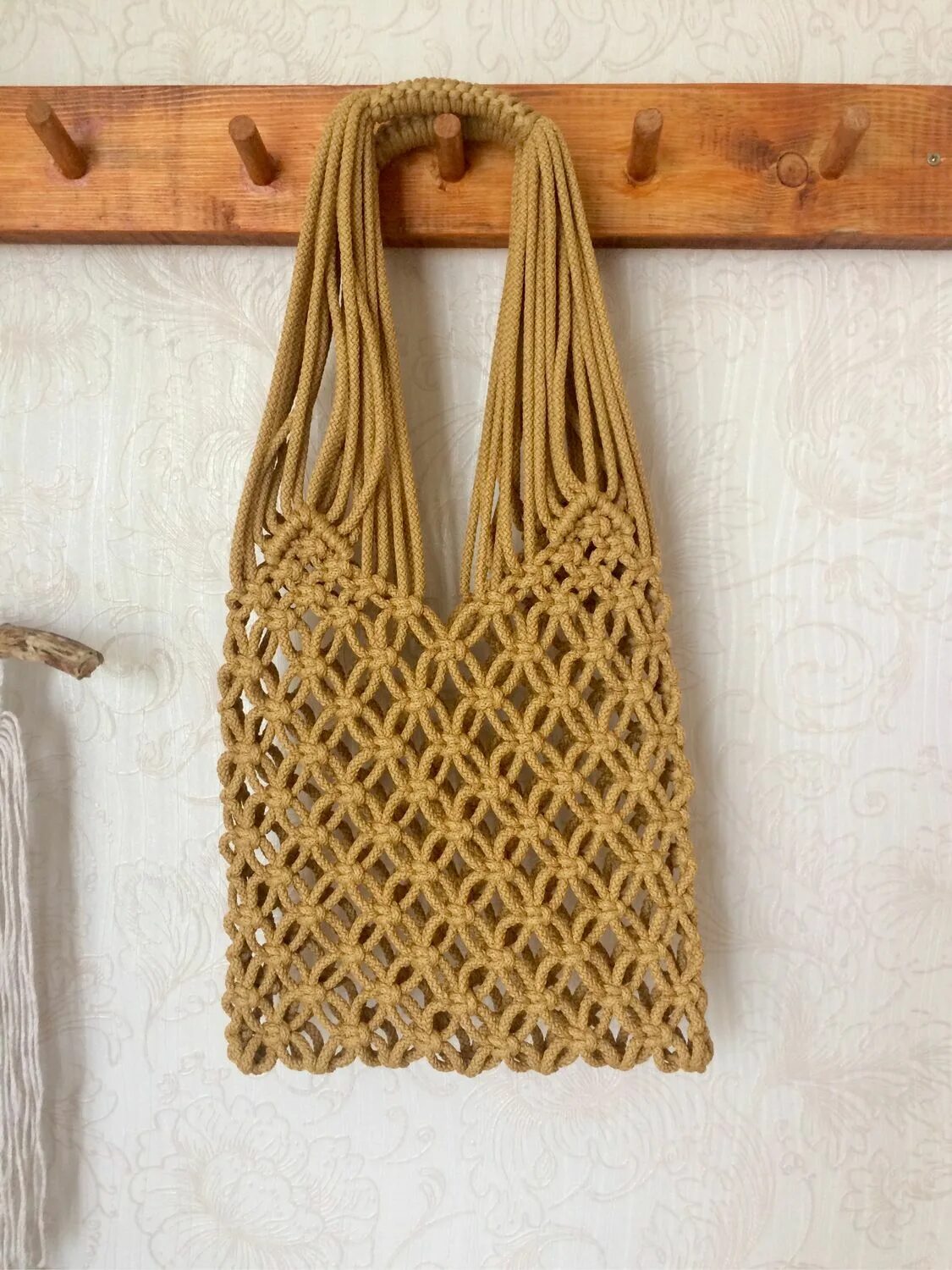 Сплести сумку макраме. Авоська макрамэ spagoyarn 250 g 275 mt. сумка авоська макраме. сумка торба макраме. макраме авоська мастер.