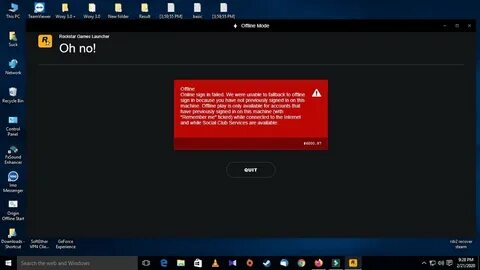 Rockstar launcher ошибка