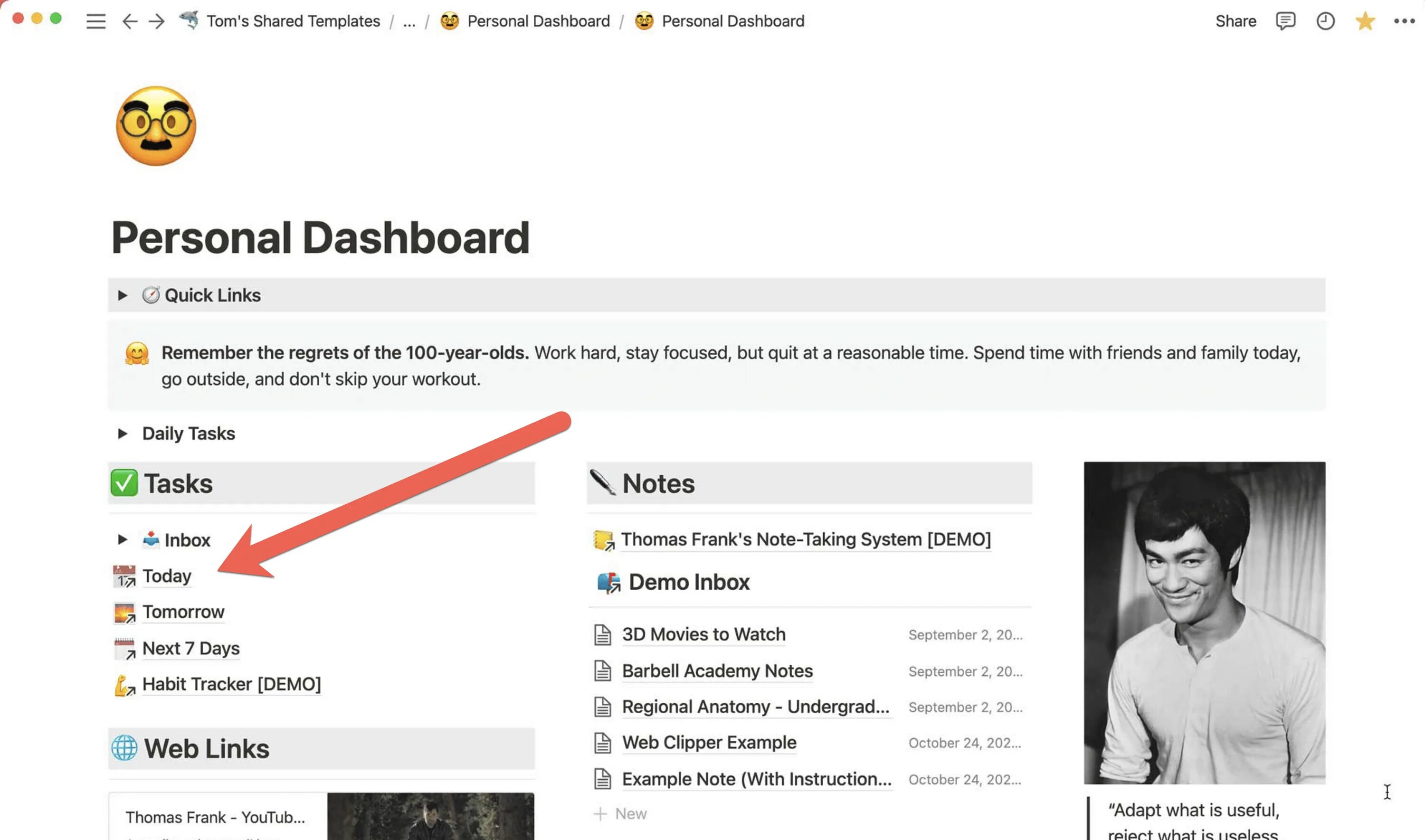 Notion pages. Notion pages
