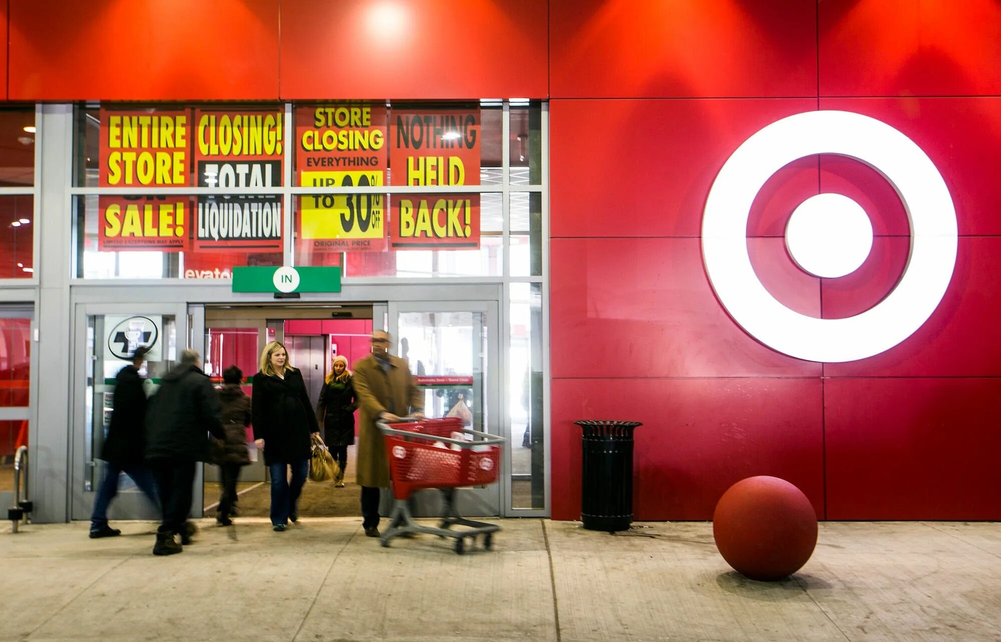 Everything was closed. Target Canada. Target Store. The Store is closed. Microsoft Stores in Canada.