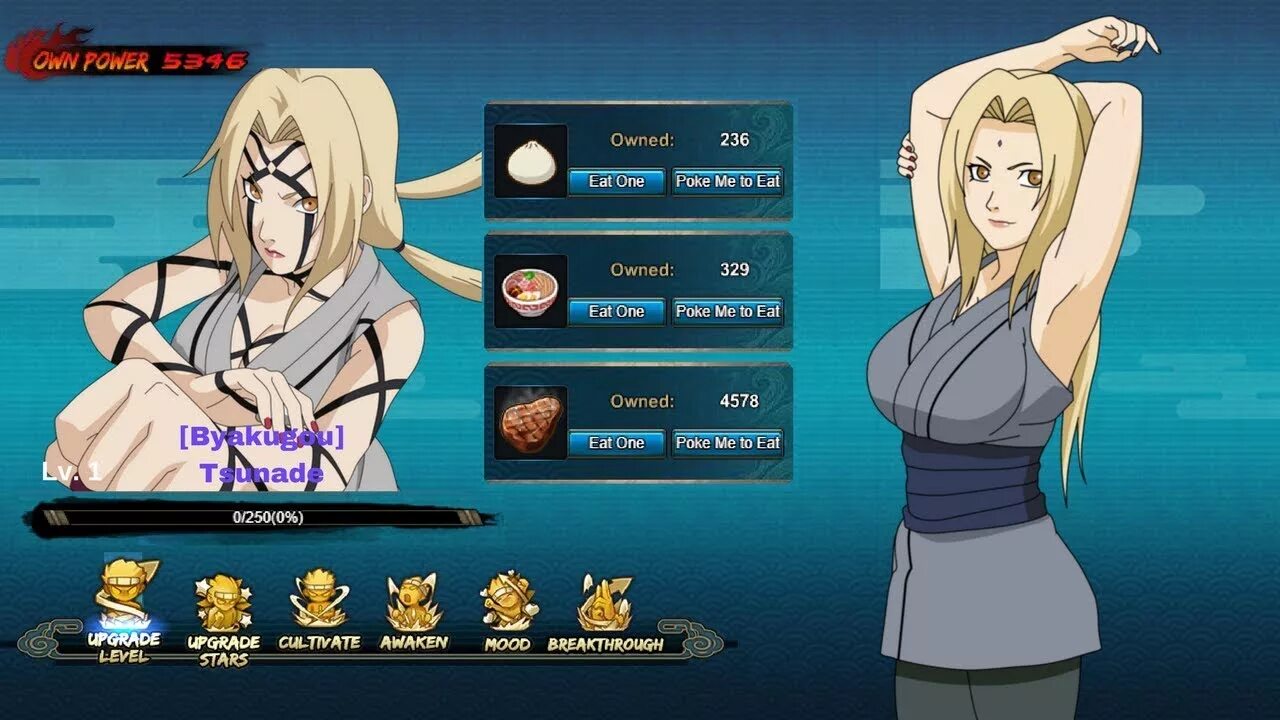 Tsunade lessons