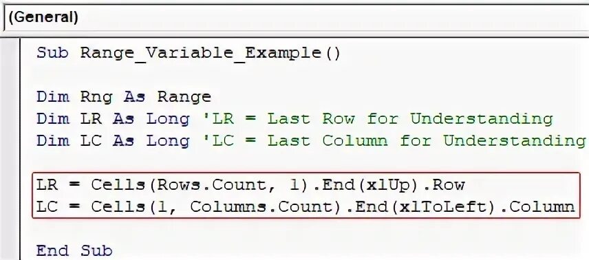 Source code variable