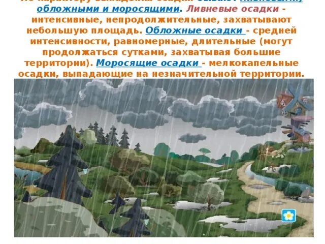 Моросящие осадки из каких облаков. Обложные осадки. обложные и ливневые осадки. интенсивные осадки. обложные осадки выпадают из облаков.