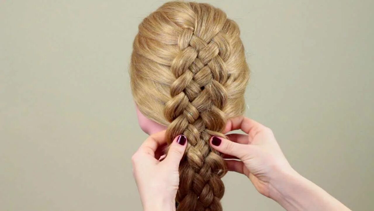 Коса из 4 прядей колосок. Плетение косички из 4 прядей. Пять косичек. Пятипрядные косы. 6 брейдов.
