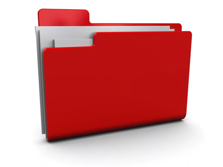 Красная папка. Папка без фона. Папка для документов, красная. Папка с логотипом.
