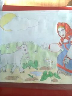 Аленушка и братец иванушка сказка нарисовать