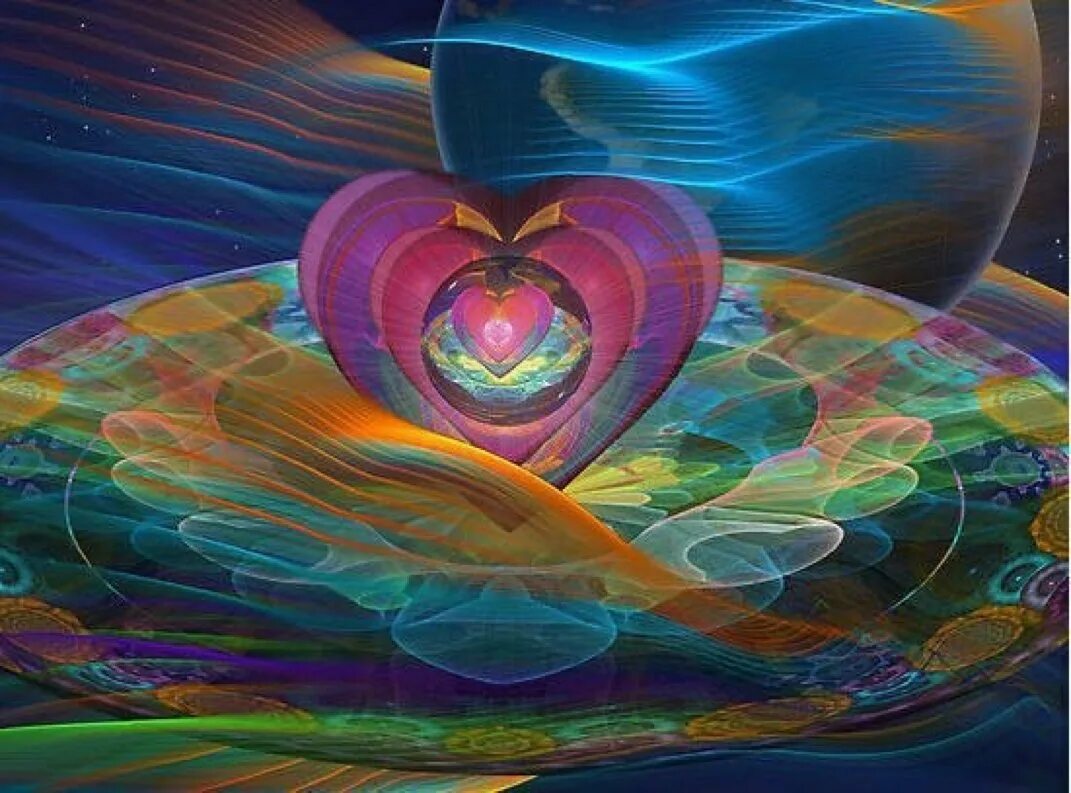 Сердце эзотерика. Безусловная божественная любовь. Божественное сердце. Гармония души. Безусловной красоты.