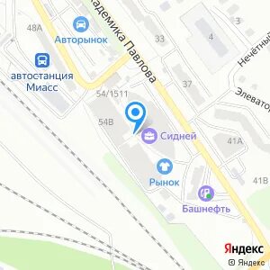 Карта магазинов миасс