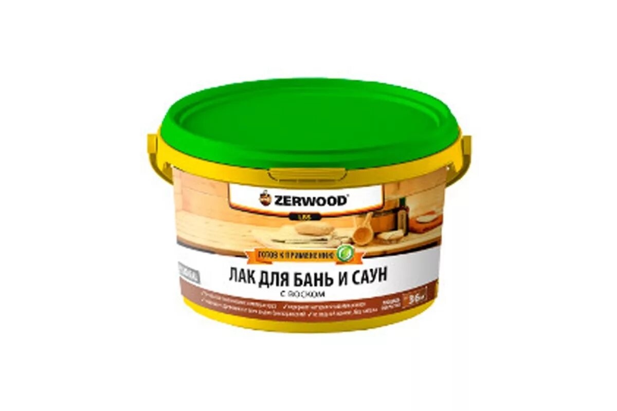 Zerwood защитно декоративное покрытие для дерева. Лак для бань и саун. акриловый лак для дерева с воском. воск для бани и сауны. состав для защиты торцов древесины.