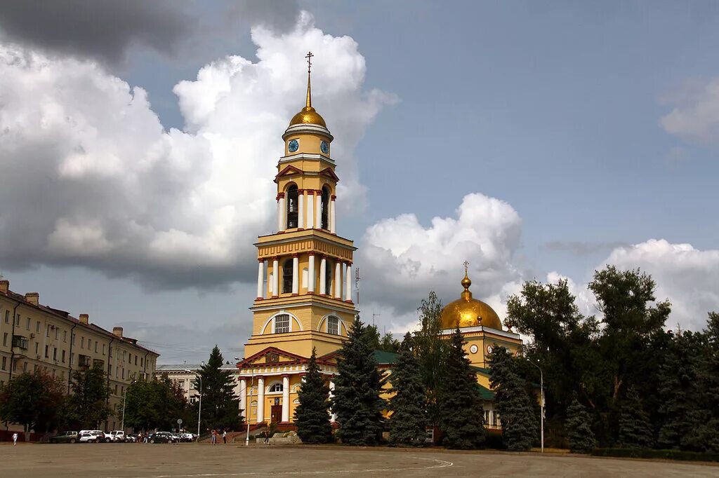 Город липецк знаешь. Храм на Соборной площади Липецк.