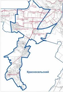 Красносельский спб карта
